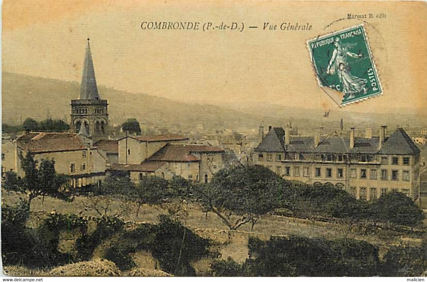 - Puy De Dôme -ref-B718- Combronde - Vue Generale - - Combronde
