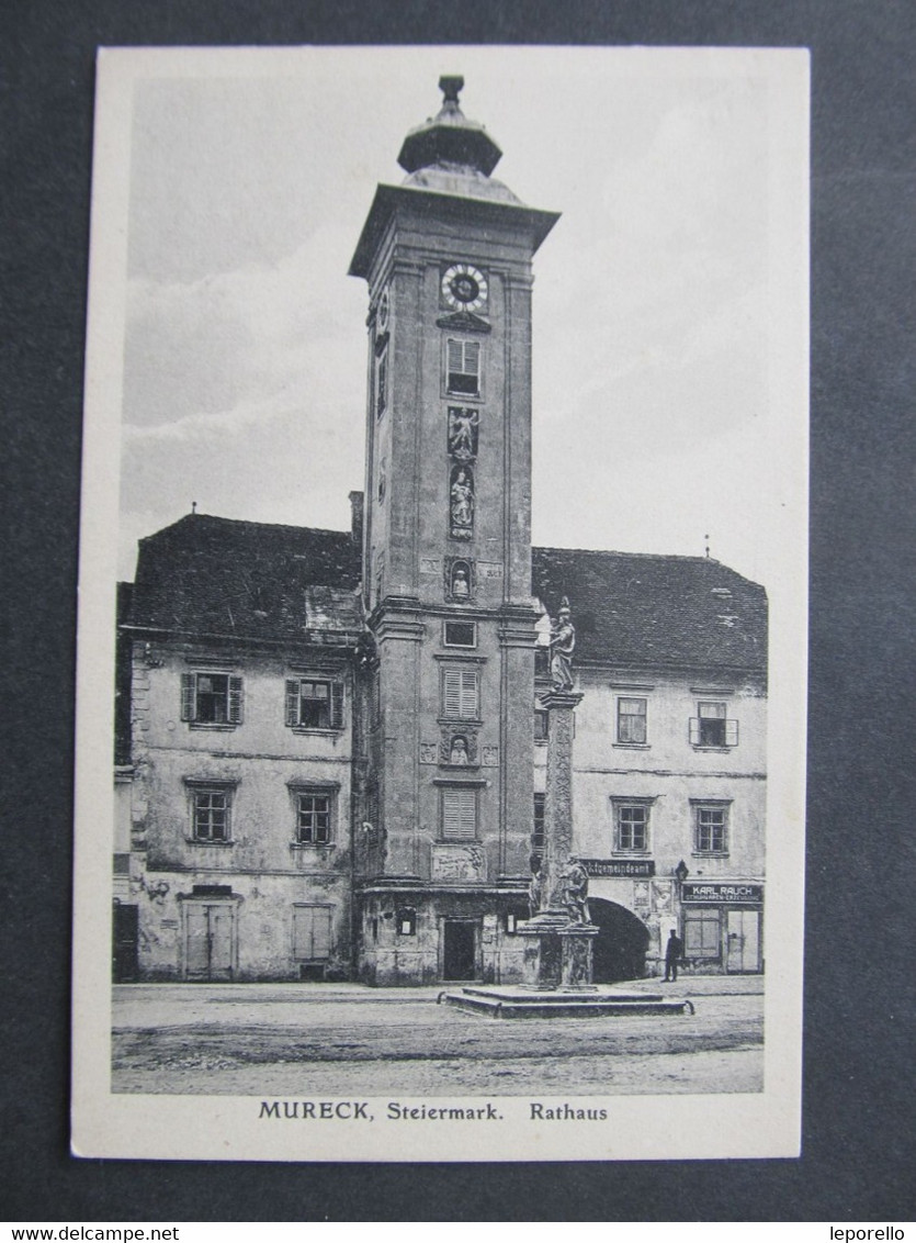 AK MURECK B. Feldbach Rathaus Ca. 1920  /// D*54937 - Mureck