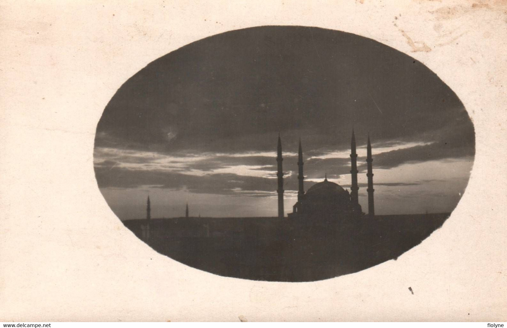 Constantinople - Carte Photo - La Mosquée , De Nuit - Turquie Turkey - Türkei