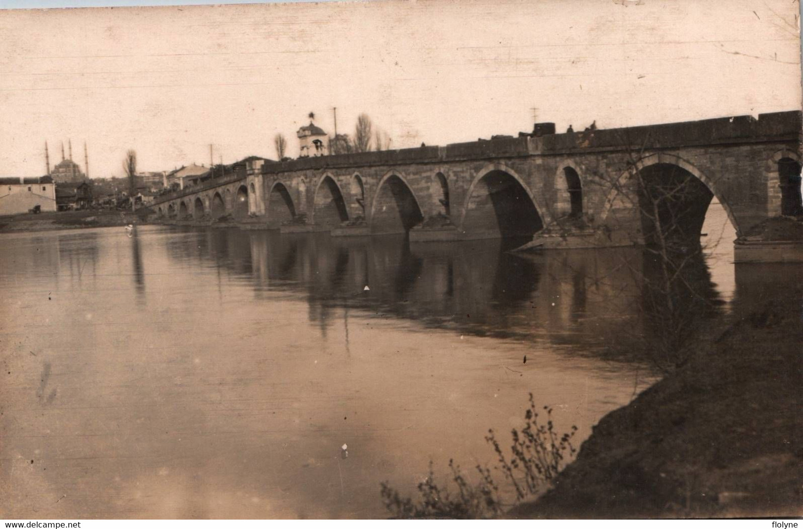 Constantinople - Carte Photo - Pont Et Vue Sur La Mosquée - Turquie Turkey - Türkei