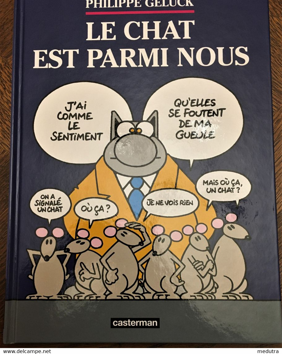 Deux Albums Le Chat (Geluck)  " Parmi Nous " Et  "Peintures" : Voir Description - Geluck