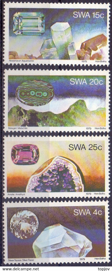 AFRICA - SWA - MINERALS - STONES  - **MNH - 1979 - Minéraux