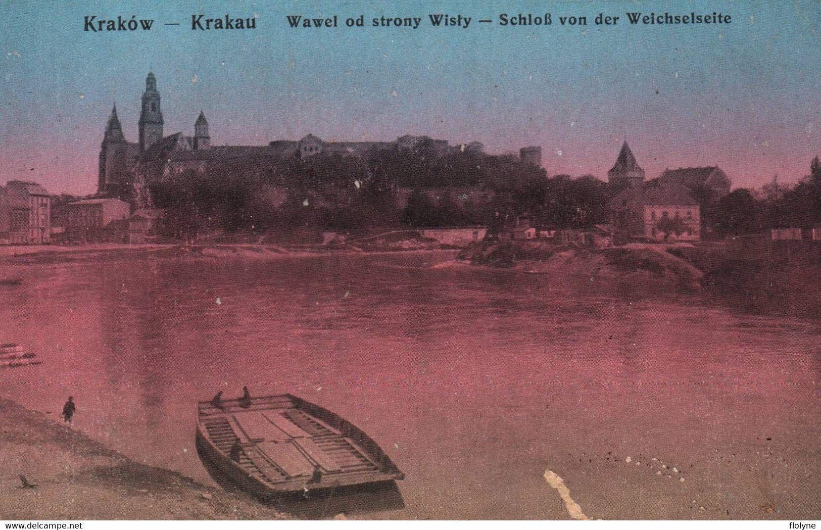 Krakow - Krakau - Wawel Od Strony Wisly - Schloss Von Der Weichselseite - Pologne Poland - Polen