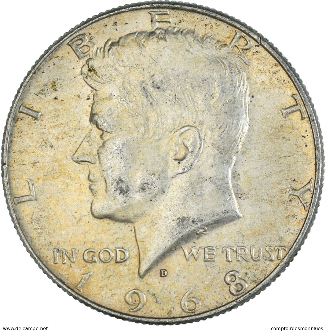 Monnaie, États-Unis, Half Dollar, 1968 - 1964-…: Kennedy