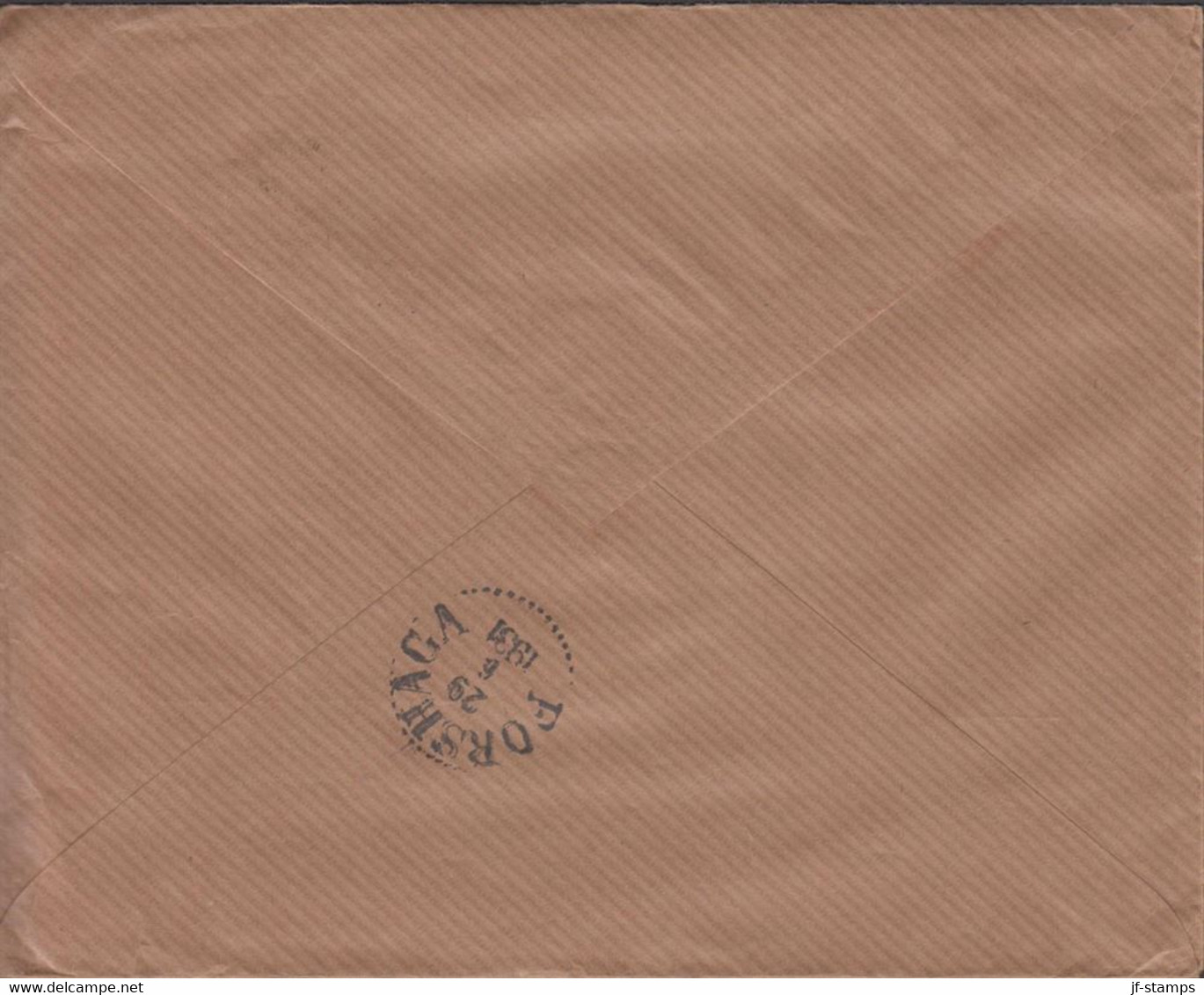1931. TÜRKIYE Beautiful Cover To Forshaga, Sweden With 12½ KURUS Ankara Fort Issue TÜRKİYE CU... (Michel 889) - JF436494 - Briefe U. Dokumente