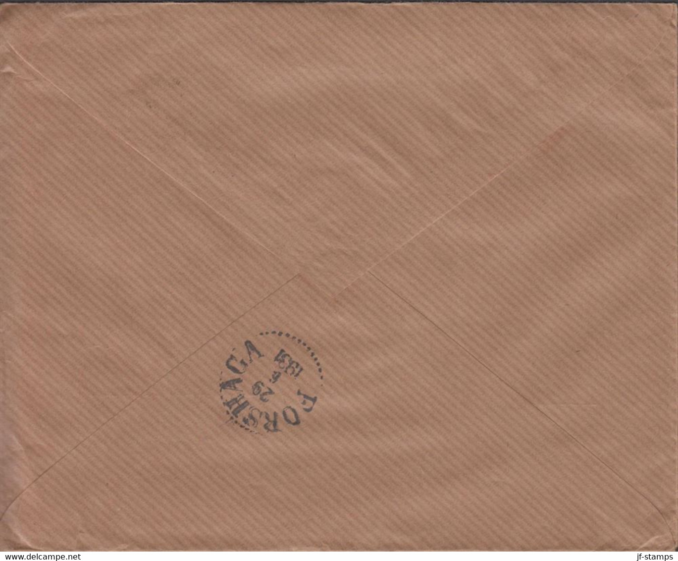 1931. TÜRKIYE Beautiful Cover To Forshaga, Sweden With 12½ KURUS Ankara Fort Issue TÜRKİYE CU... (Michel 889) - JF436494 - Brieven En Documenten