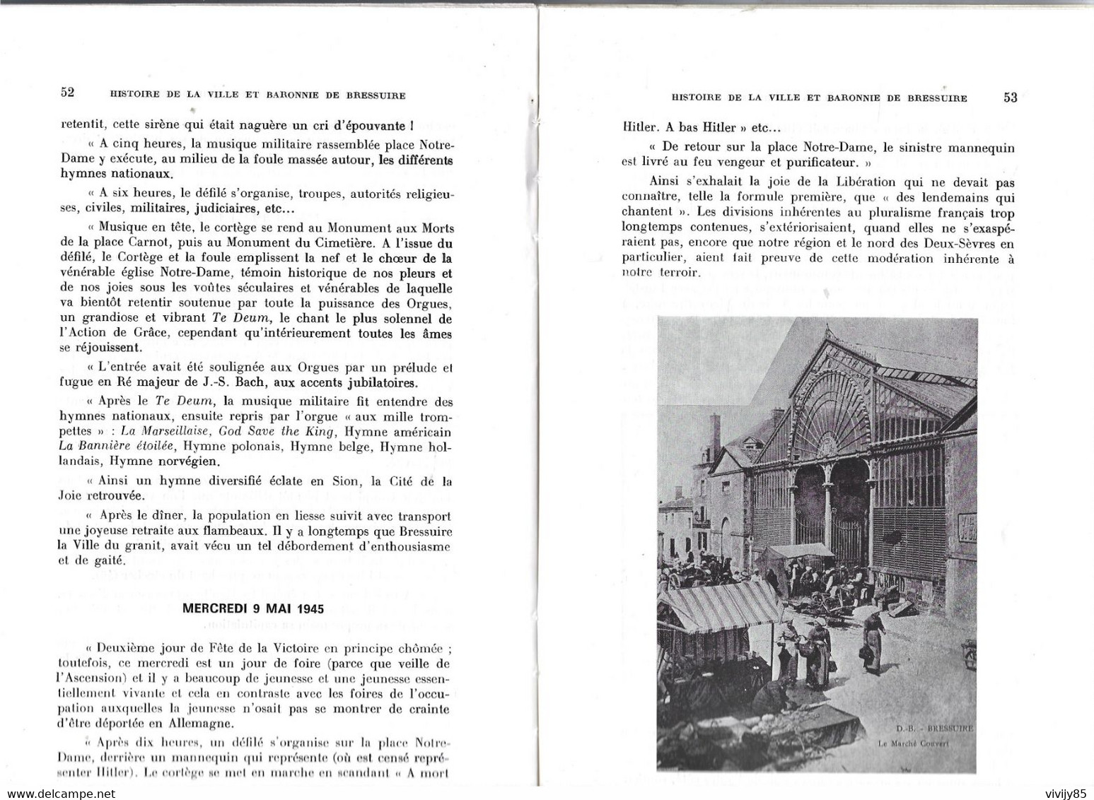 79 - BRESSUIRE - Livre De 55 Pages " Histoire Abrégée De La Ville Et Baronnie " Par Raymond Garand - 1973 - Poitou-Charentes