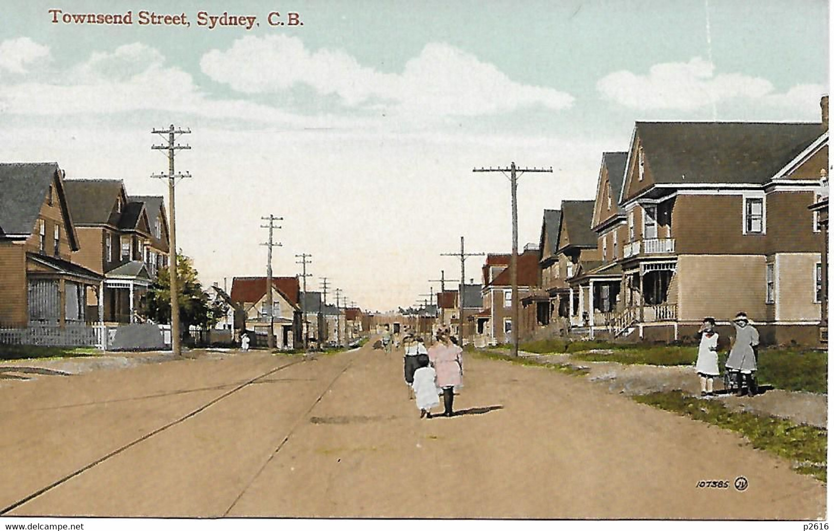 AUSTRALIE -  TOWNSEND STREET -  SYDNEY- CARTE COLORISEE - Sydney