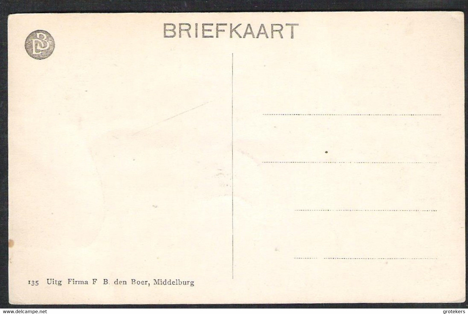 DOMBURG Stationstraat Met Militairen Mobilisatie ± 1916 - Domburg