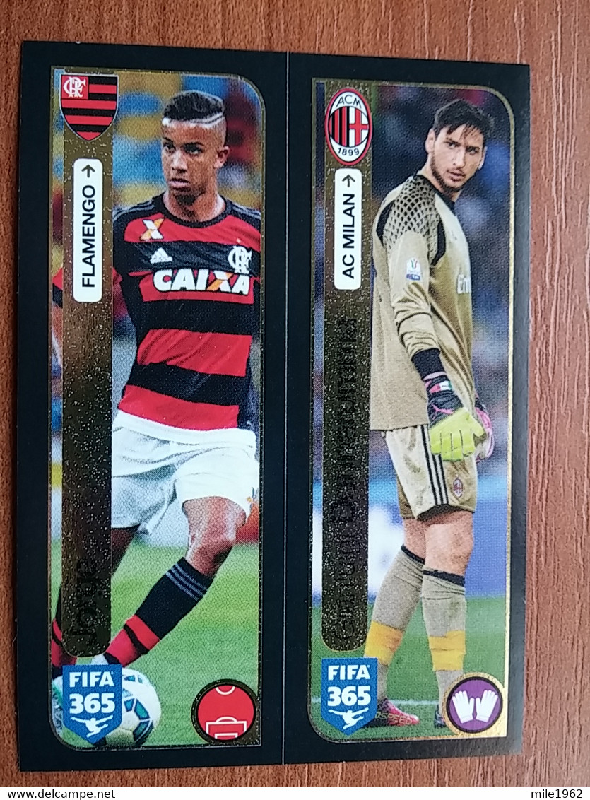 ST 30 - FOOTBALL FIFA 365: 2016-2017, Jorge (Flamengo) / Gianluigi Donnarumma (AC Milan) - Other & Unclassified