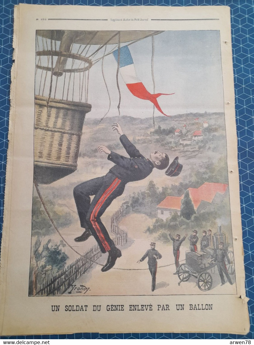Le Petit Journal N° 547 Le Drame De Corancez L'enterrement Des Victimes Un Soldat Du Génie Enlevé Par Un Ballon - Le Petit Marseillais