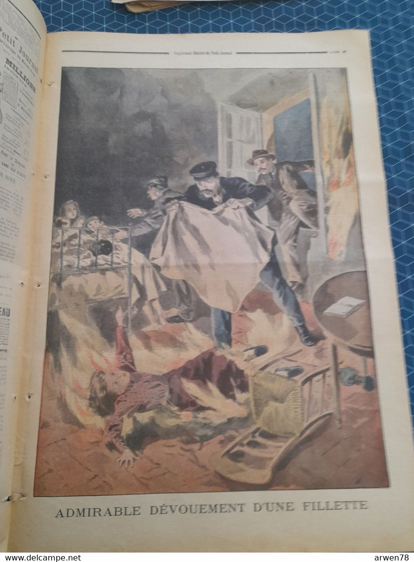 Le Petit Journal N° 547 Le Drame De Corancez L'enterrement Des Victimes Un Soldat Du Génie Enlevé Par Un Ballon - Le Petit Marseillais