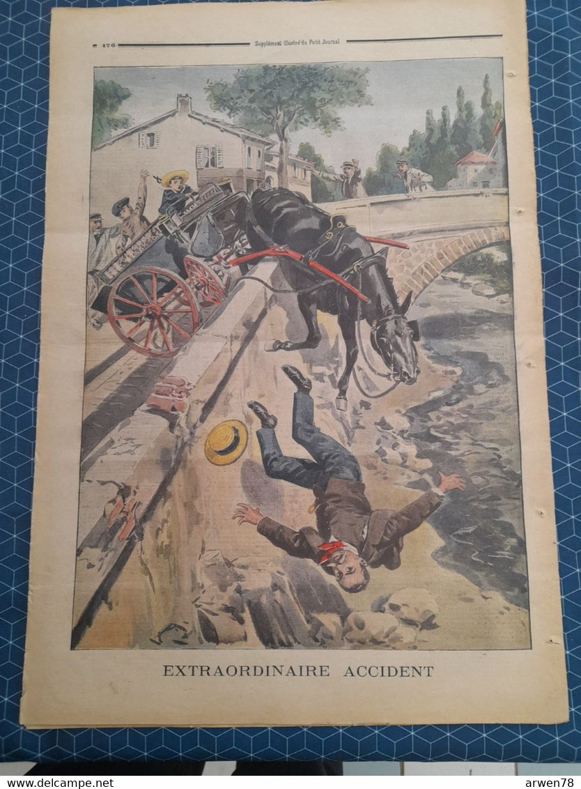 Le Petit Journal N° 550 Armée Revue De Vincennes Extraordinaire Accident Inventions Illustres L'imprimerie - Le Petit Marseillais