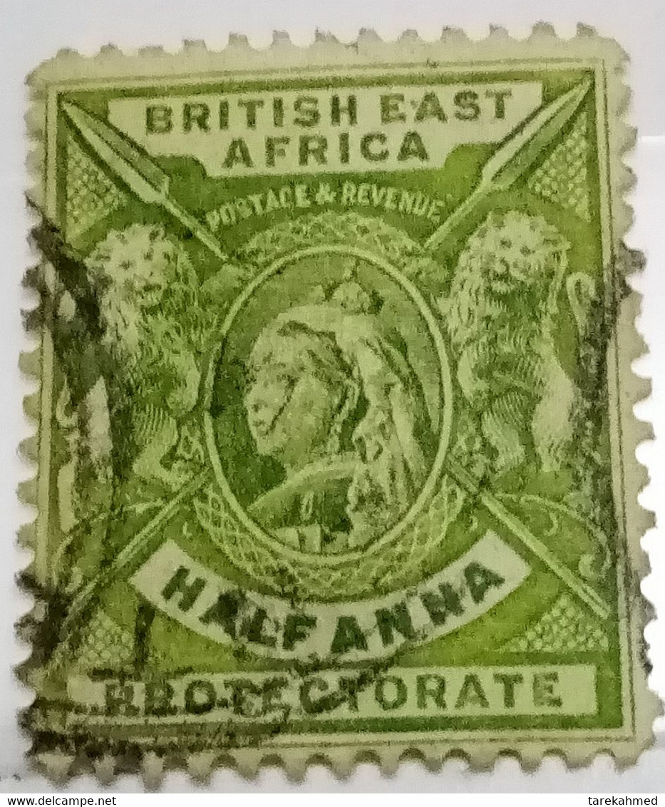 British East Africa Protectorate-1896-1901- Queen Victoria - British East Africa