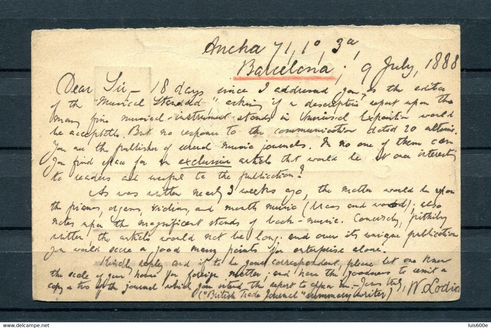 1884.ESPAÑA.ENTERO POSTAL.EDIFIL 14i(o)USADO CON FRANQUEO COMPLEMENTARIO.PRECIOSA - 1850-1931