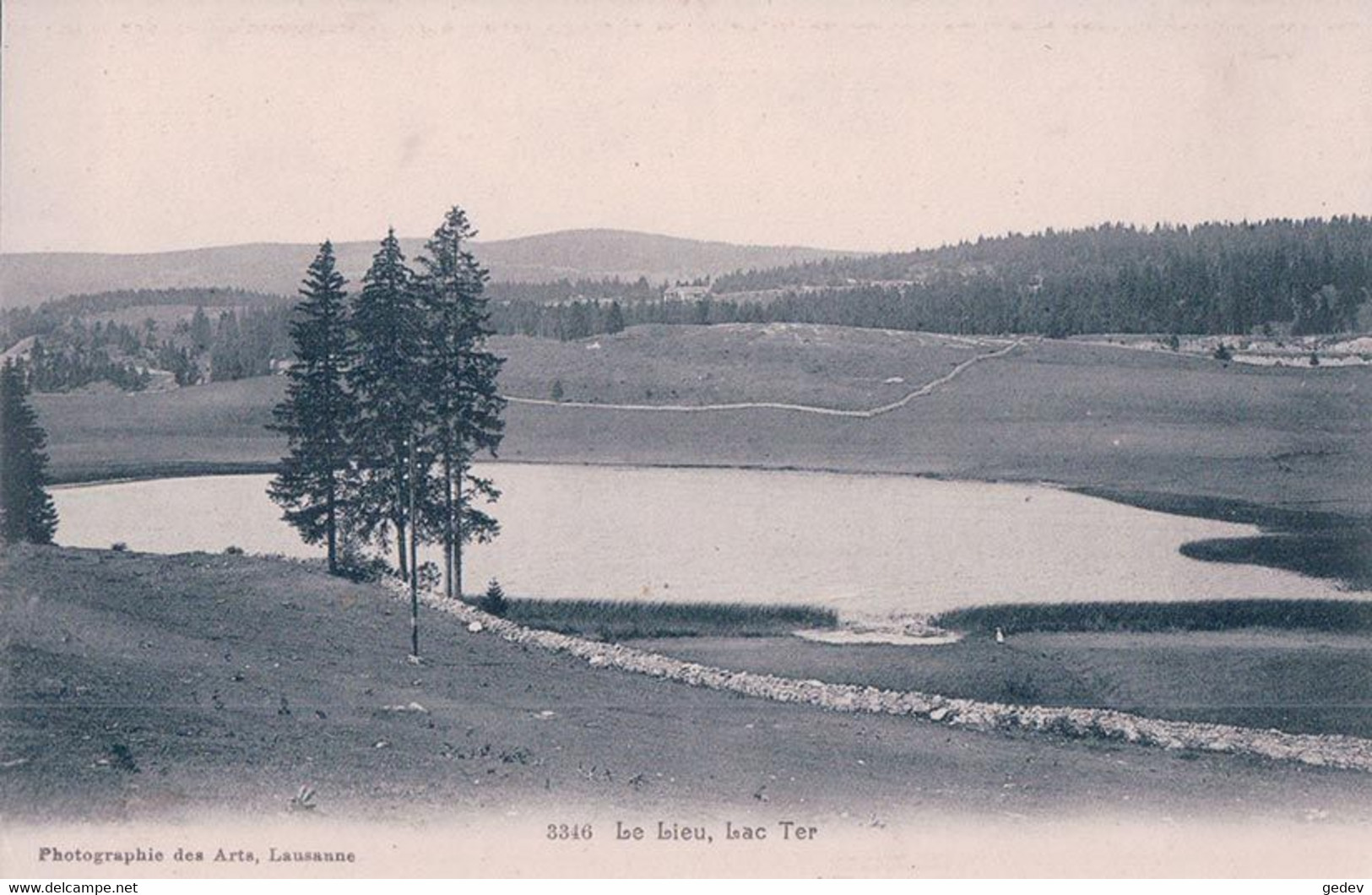 Vallée De Joux, Le Lieu, Lac Ter (3346) - Le Lieu