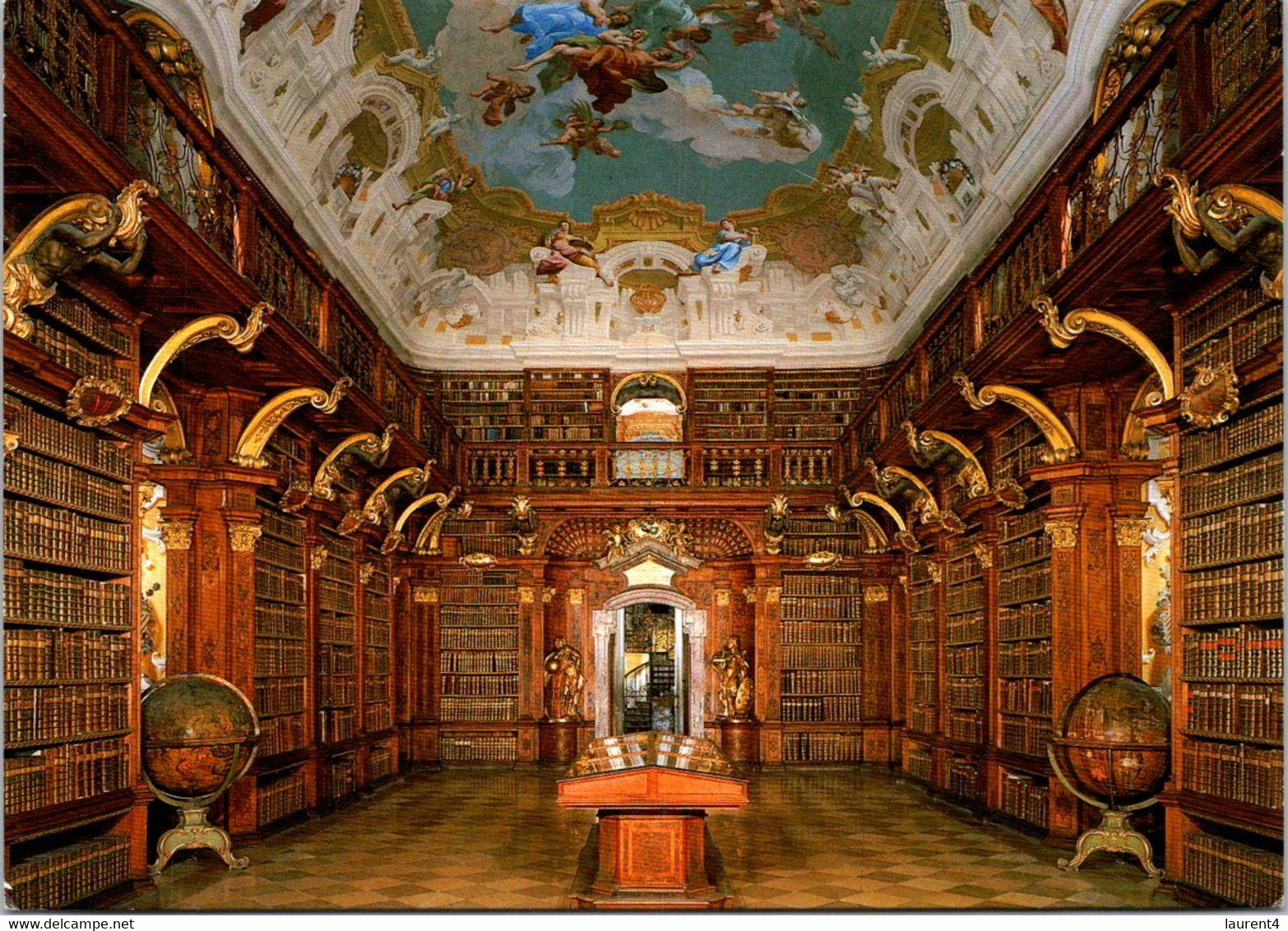 (1 Oø 11) Germany - Library Stift Melk - Bibliothèques