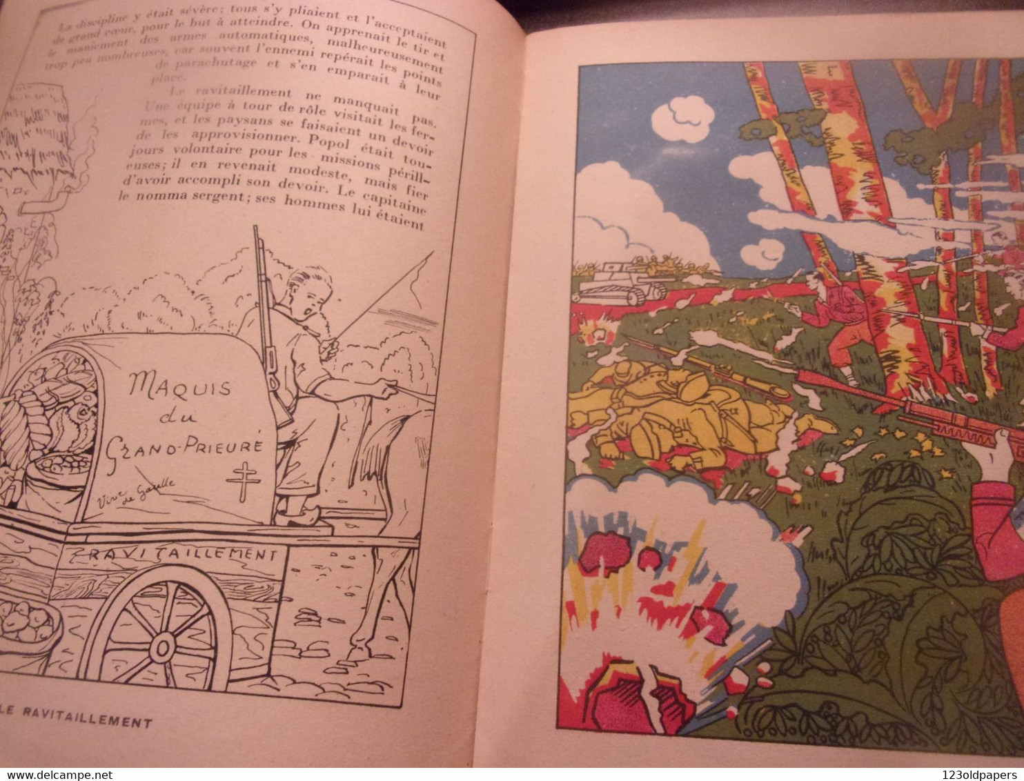 ️  FFI HISTOIRE D UN PETIT GARS DU MAQUIS Illustrations De ED GUOD  WWII RESISTANCE - 1901-1940