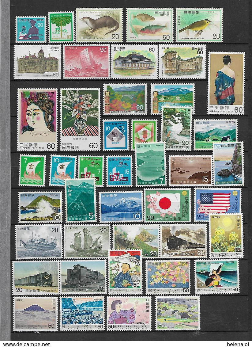 Collection 44 Timbres Différents - Collections, Lots & Séries