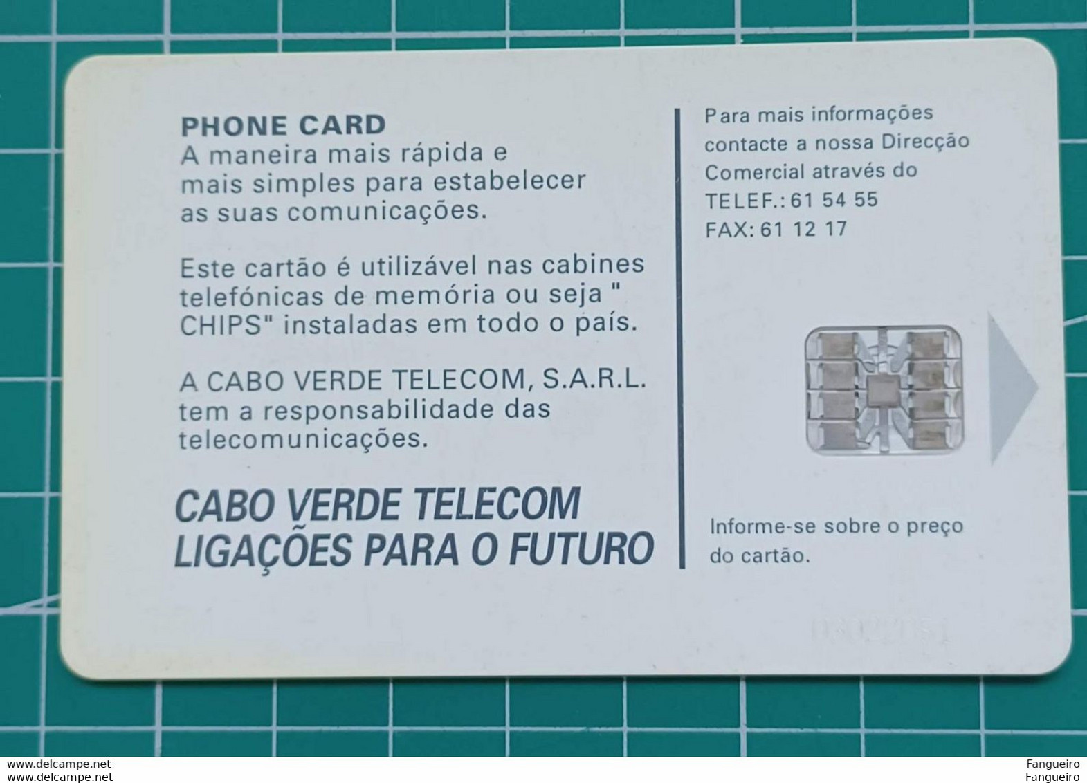 CAPE VERDE  USED PHONECARD 1999 - Kaapverdische Eilanden