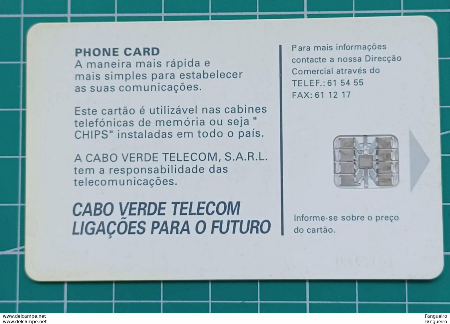 CAPE VERDE  USED PHONECARD 1999 - Kapverden