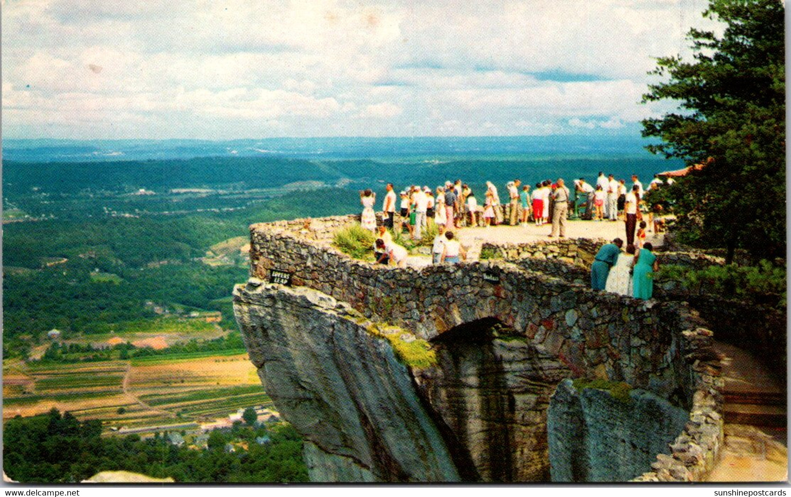 Tennessee Chattanooga Lookout Mountain Rock City Lover's Leap - Chattanooga