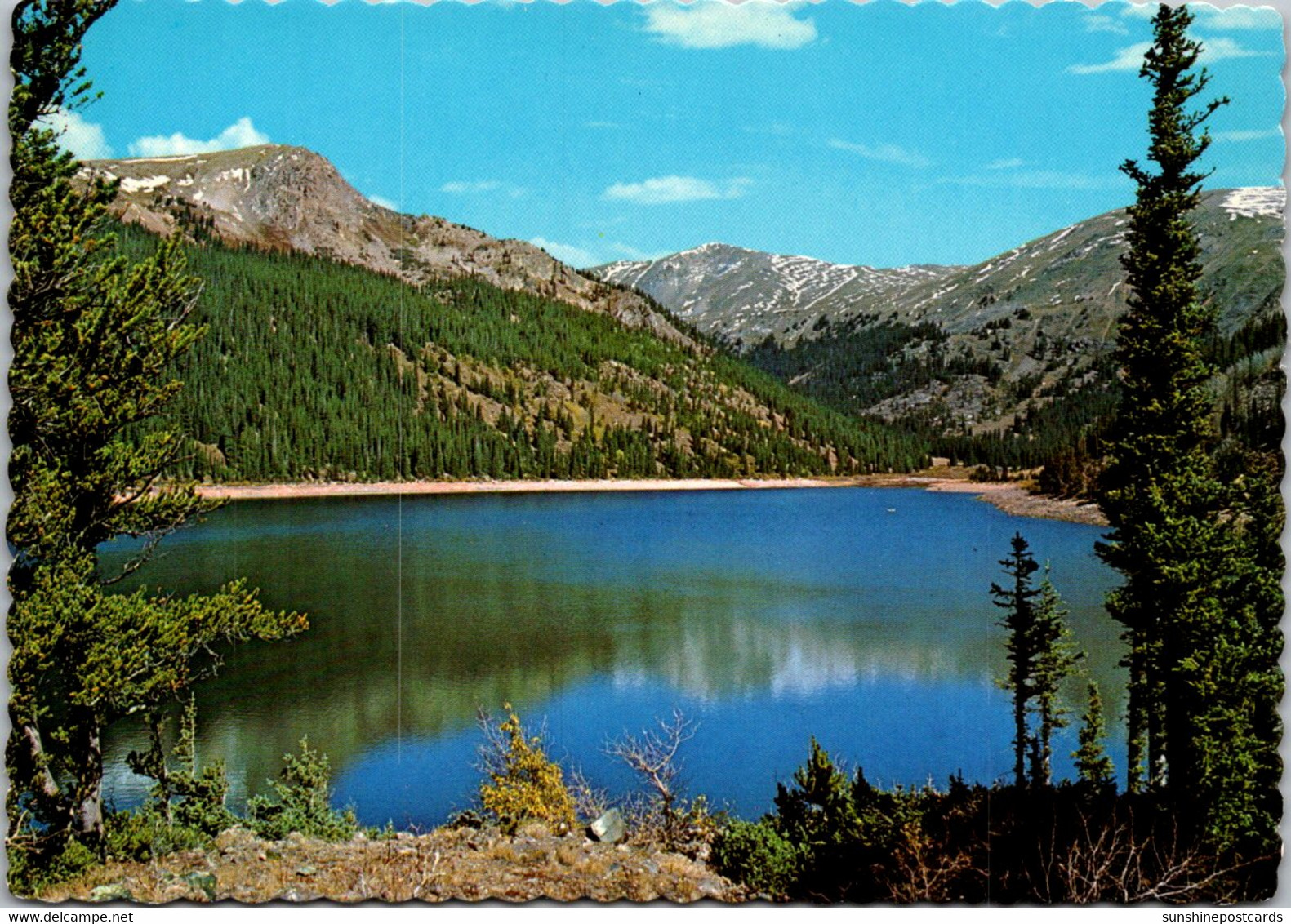 Colorado Vista Of Jefferson Lake Between Fairrplay And Bailey - Rocky Mountains