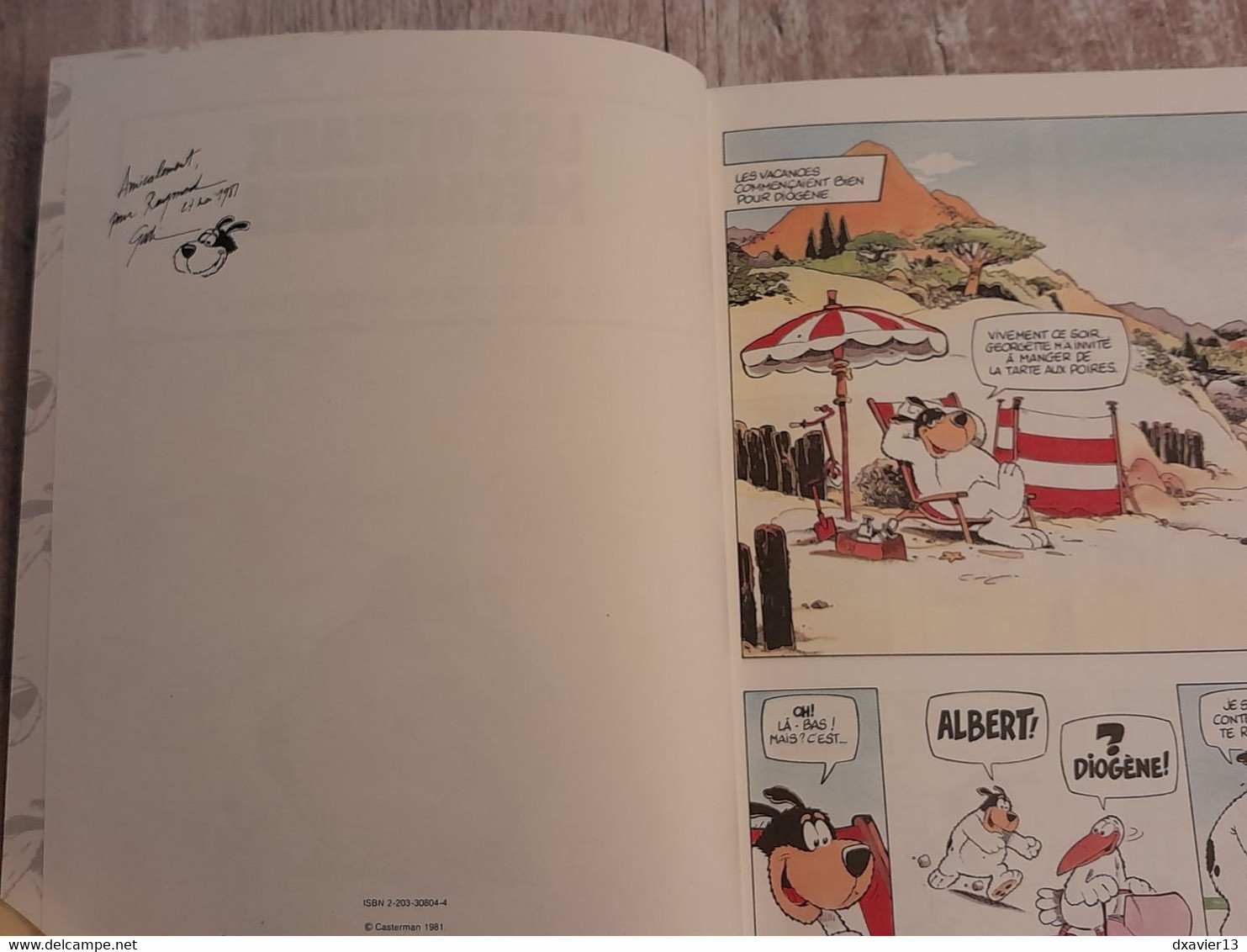 Bande Dessinée Dédicacée - Les Aventures De Diogène Terrier 2 - Les Oiseaux Mécaniques (1981) - Autographs