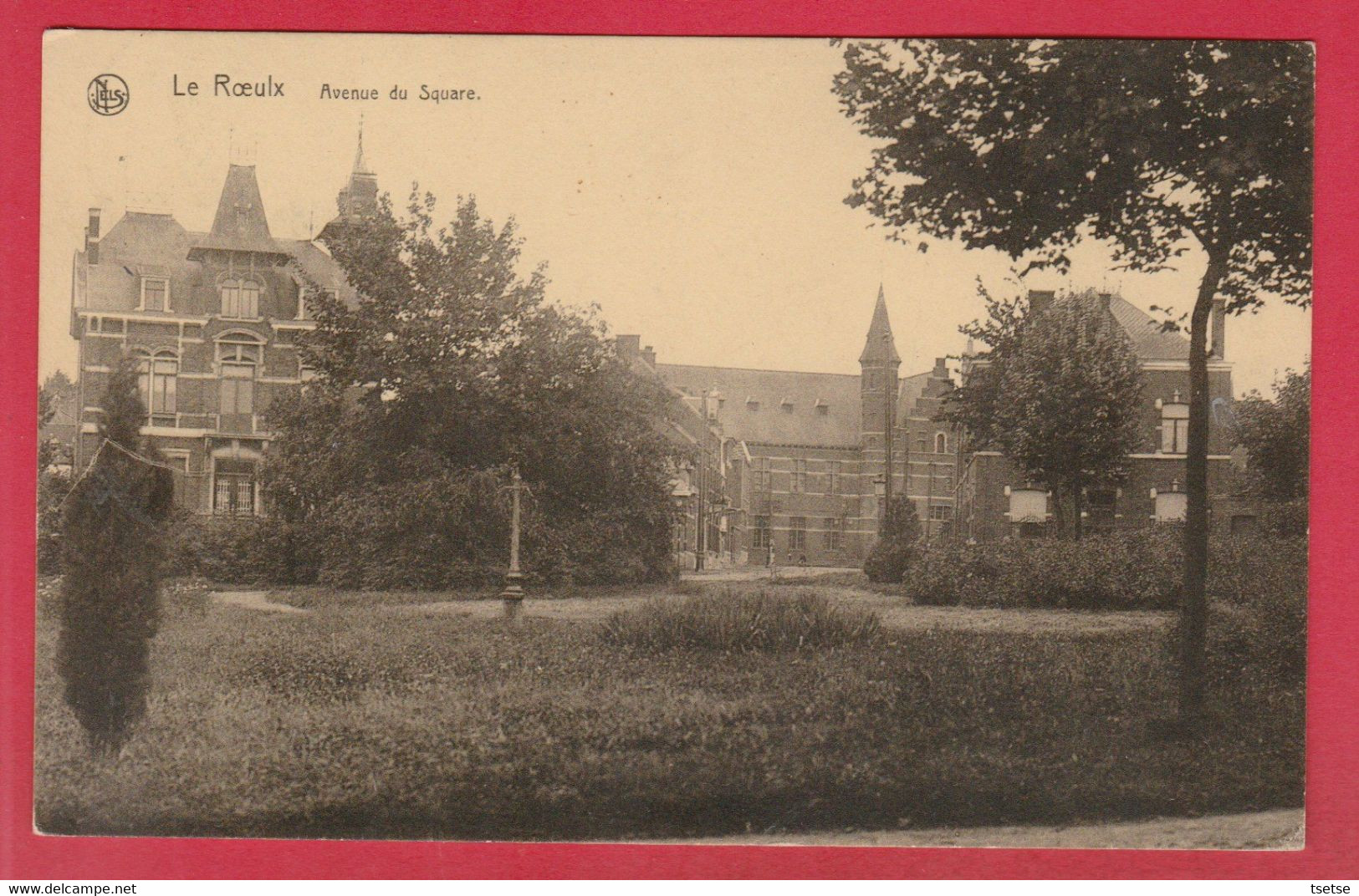 Le Roeulx - Avenue Du Square - 1933 ( Voir Verso ) - Le Roeulx