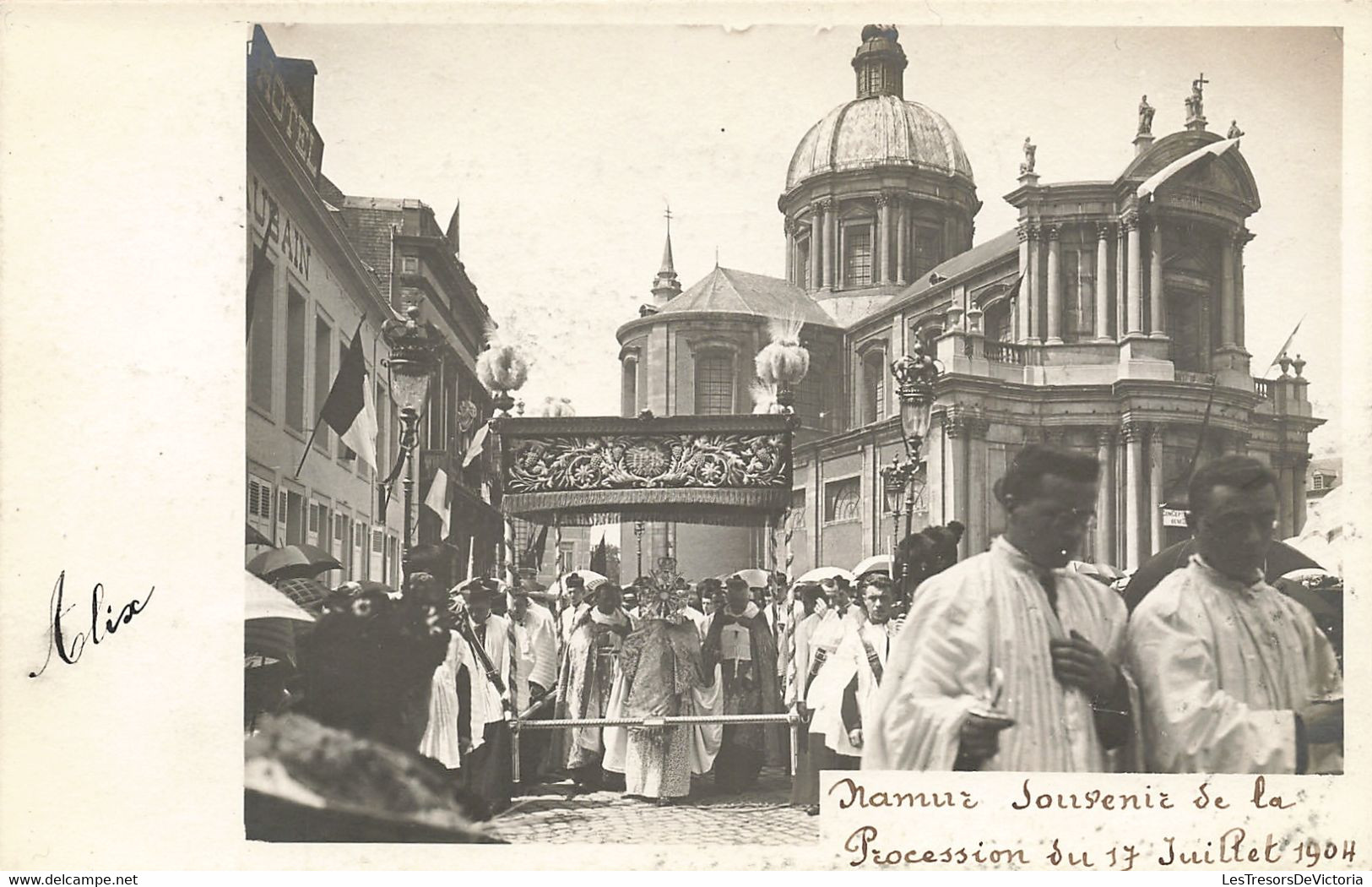 CPA - Belgique - Namur - Lot De Cartes - Procession - Fête De Béatification - Prêtre - Carte Photo - Namur