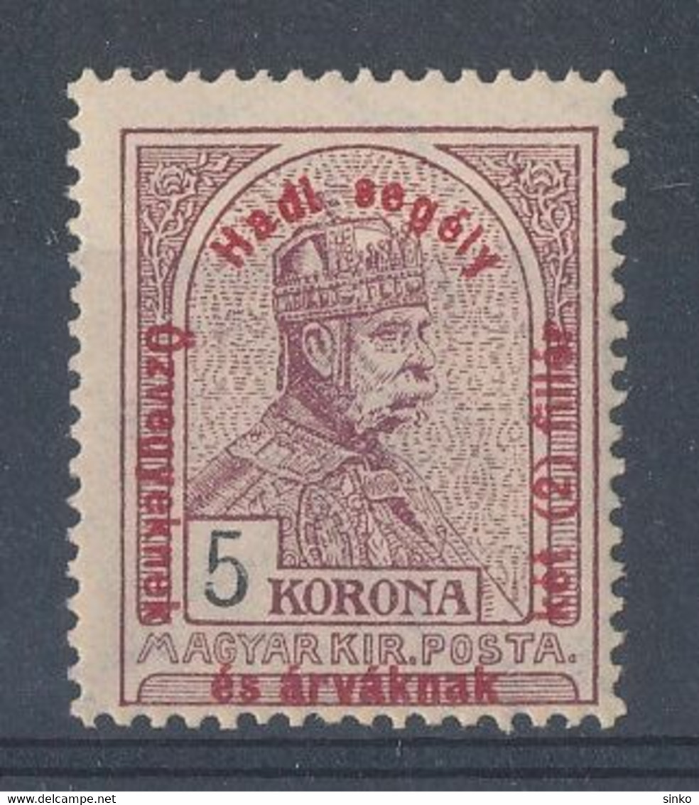 1915. Military Aid (II.) 5K - Neufs