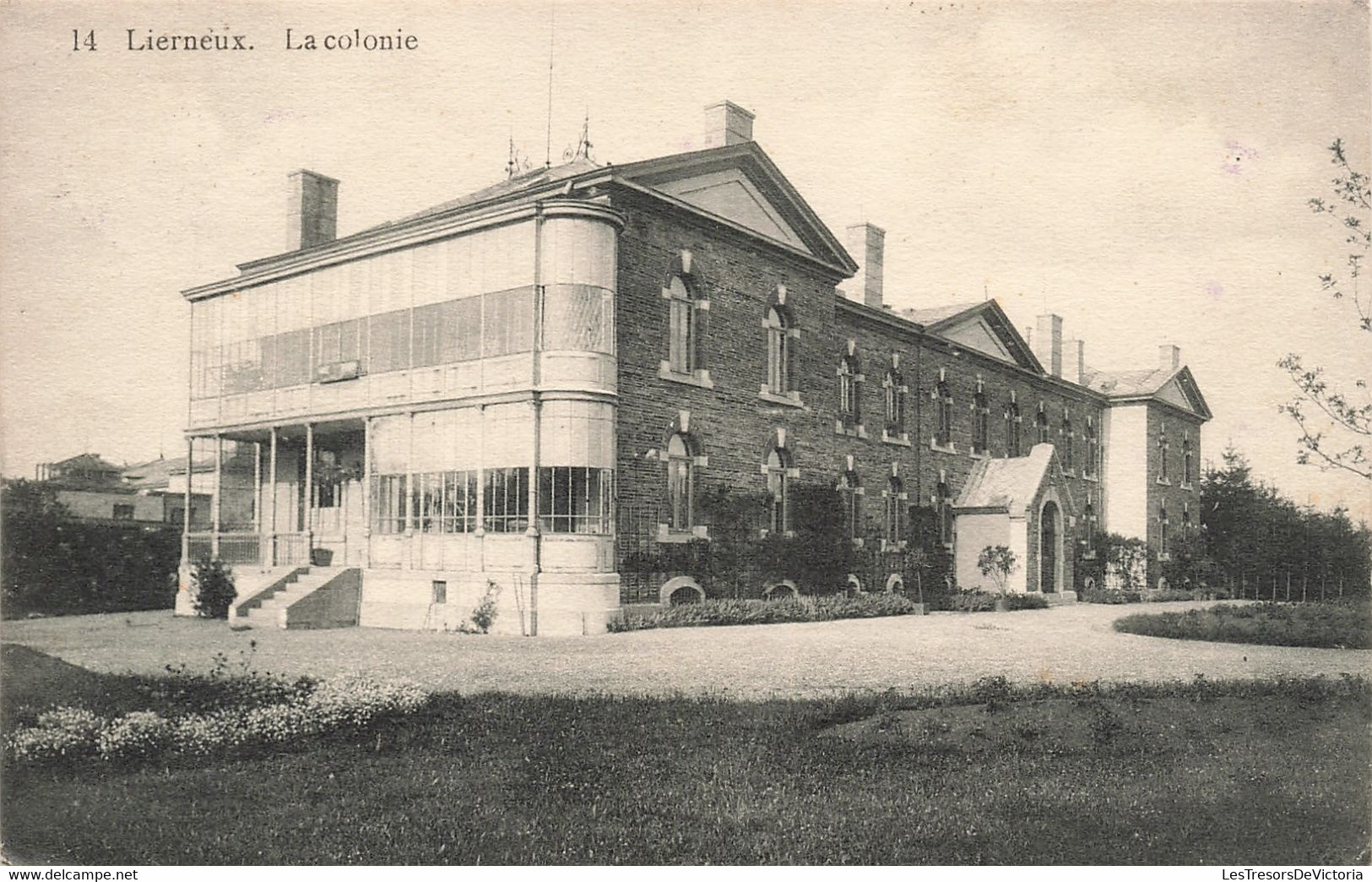 CPA - Belgique - Lièrneux - La Colonie - Edit. E. Desaix - Oblitéré Spa 1910 - Lierneux