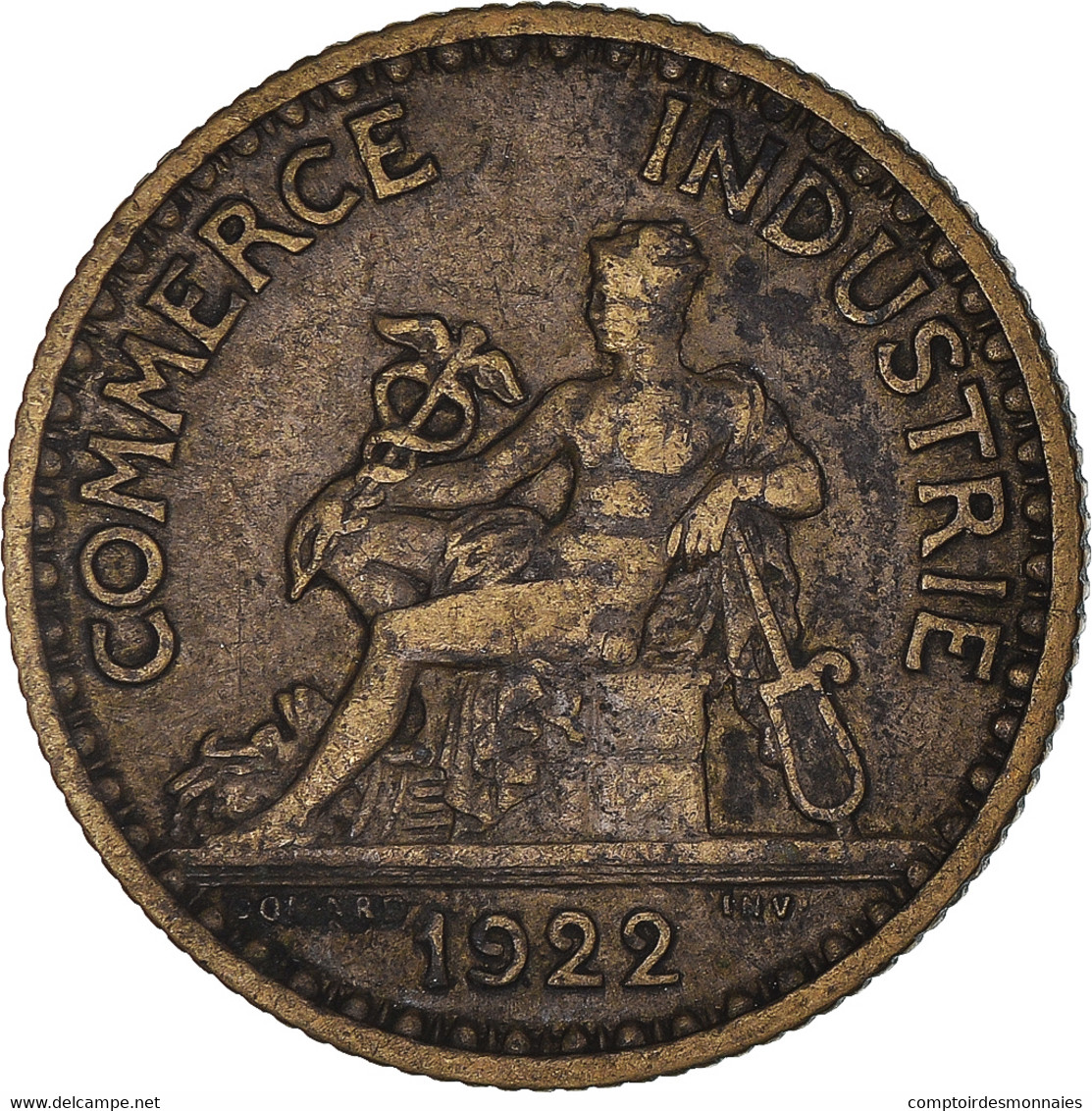 Monnaie, France, Franc, 1922 - 1922-1949 Louis II