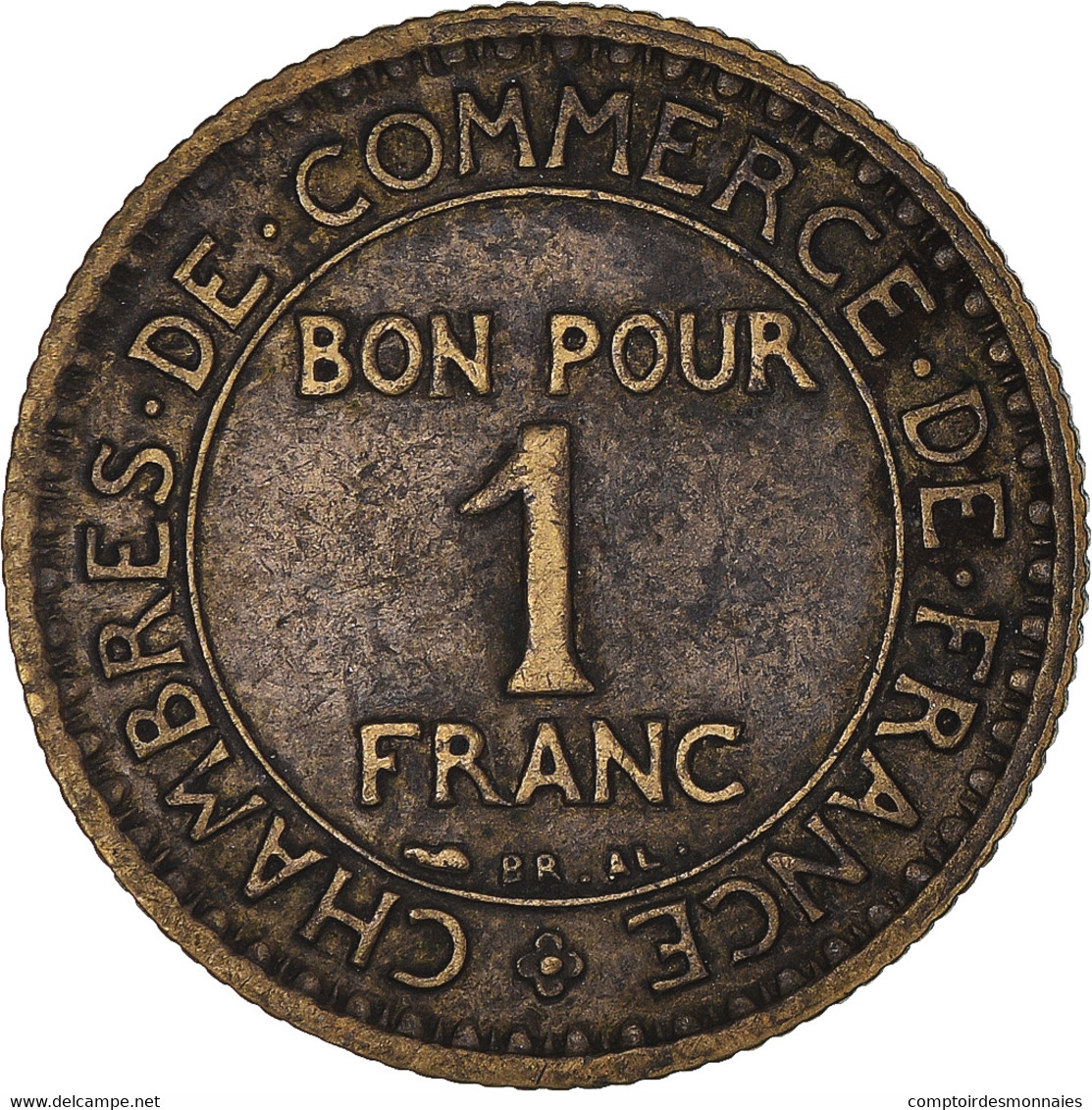 Monnaie, France, Franc, 1922 - 1922-1949 Louis II