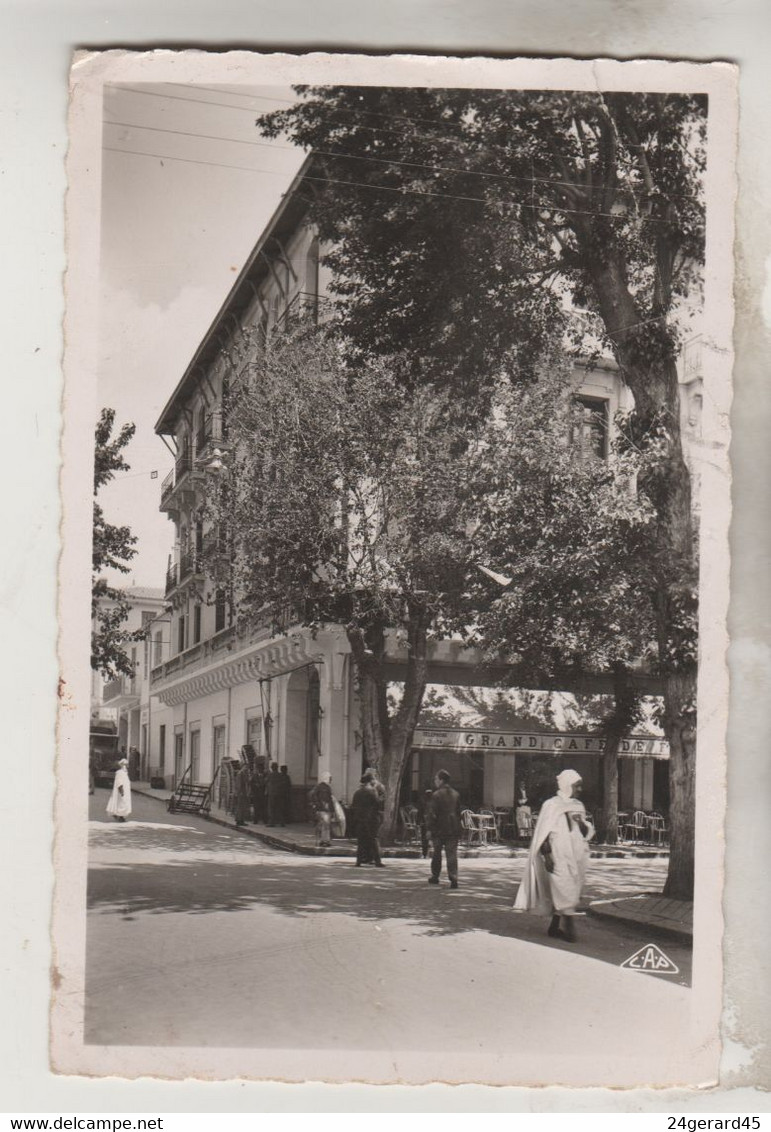 CPSM SETIF (Algérie) - Rue Saint Augustin Et G. Clémenceau - Setif