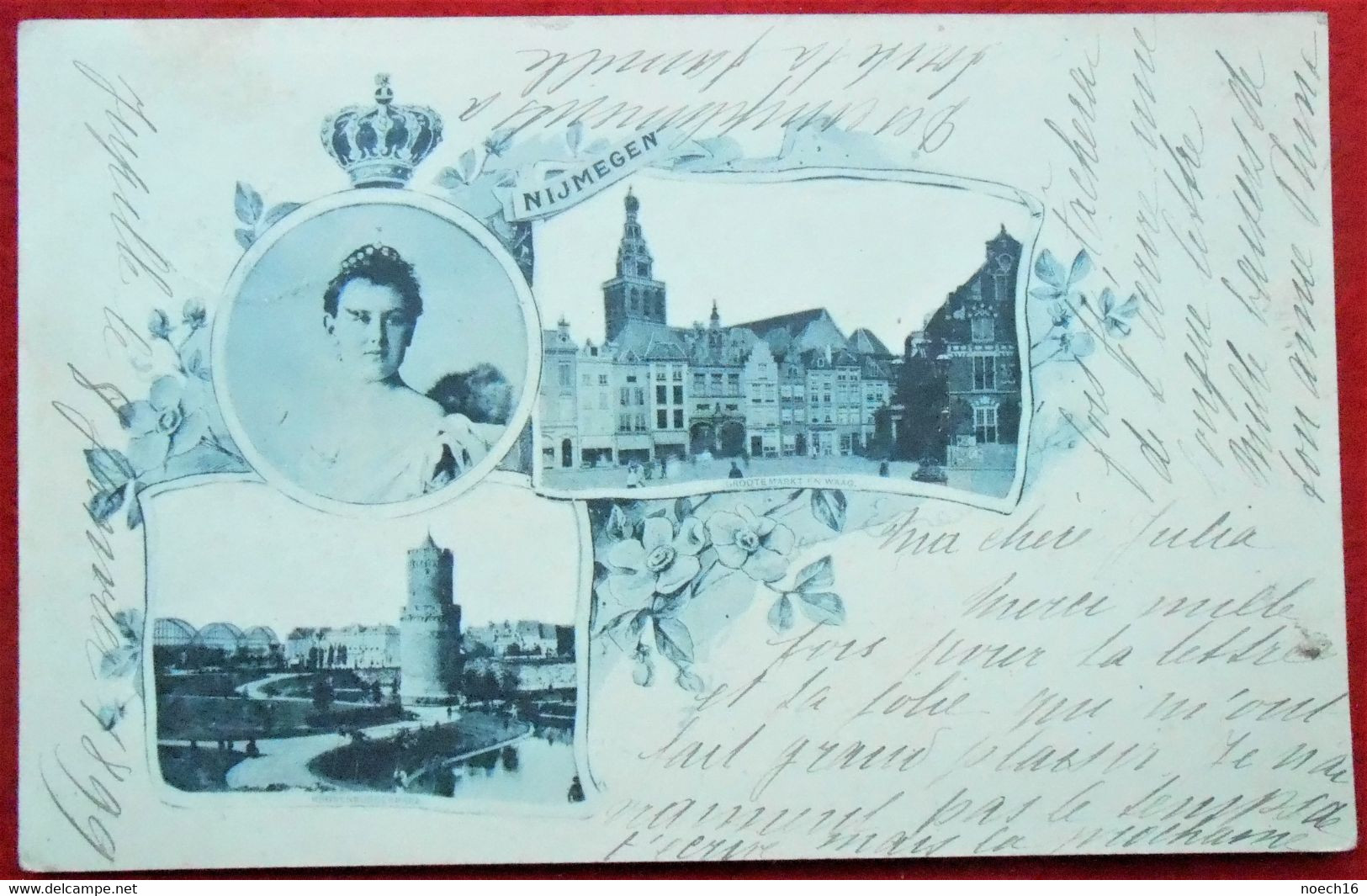 CPA 1899 NL - Nijmegen - Grootemarkt , Kronenburgerpark, Koningin Wilhelmina - Nijmegen