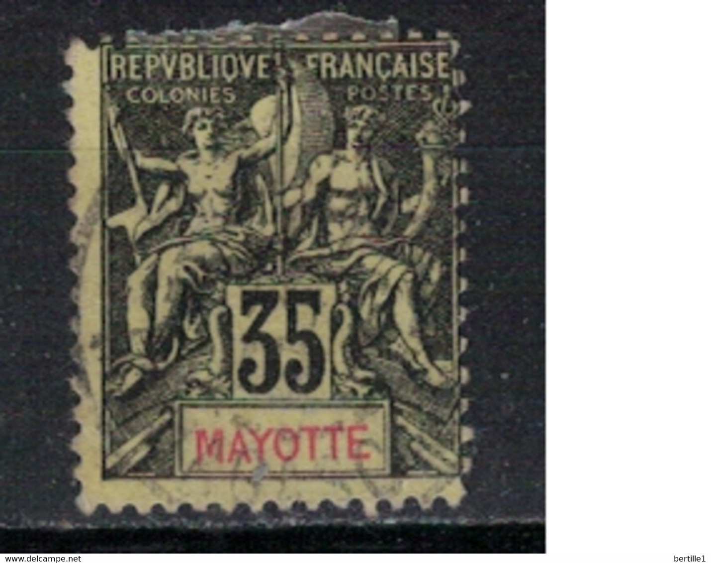 MAYOTTE        N°  YVERT 18  OBLITERE     ( OB    05/ 58 ) - Used Stamps