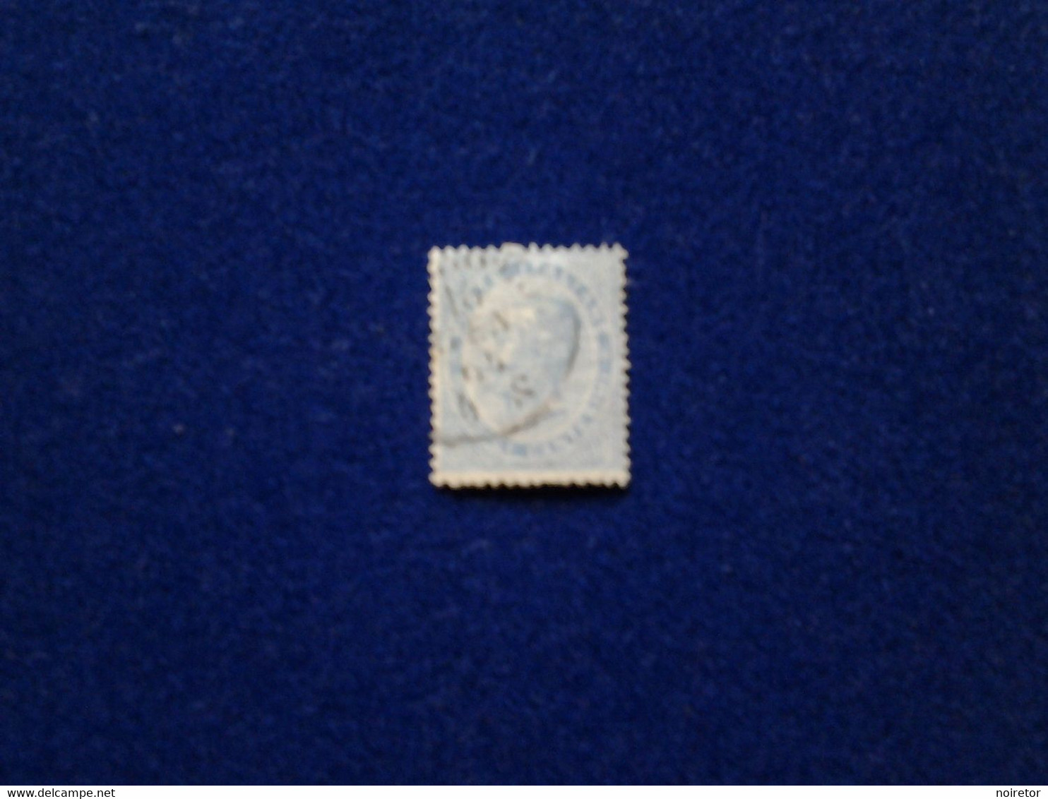 ITALIE 1861-78 Victor Emmanuel Ll  15 Cent Bleu - Usati