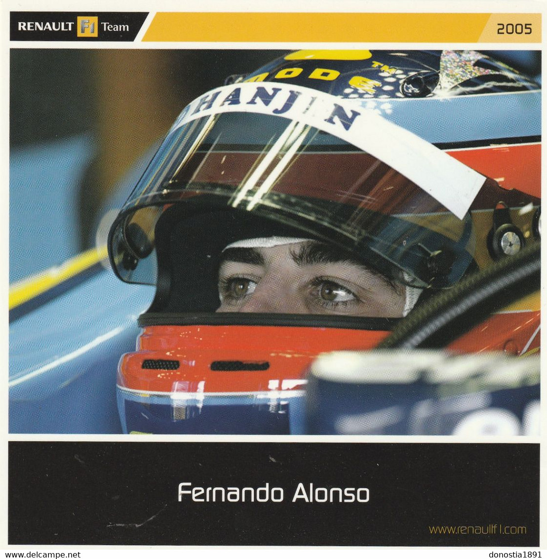 Renault Team F1 - 2005 - Fernando ALONSO -   150x150 - Grand Prix / F1
