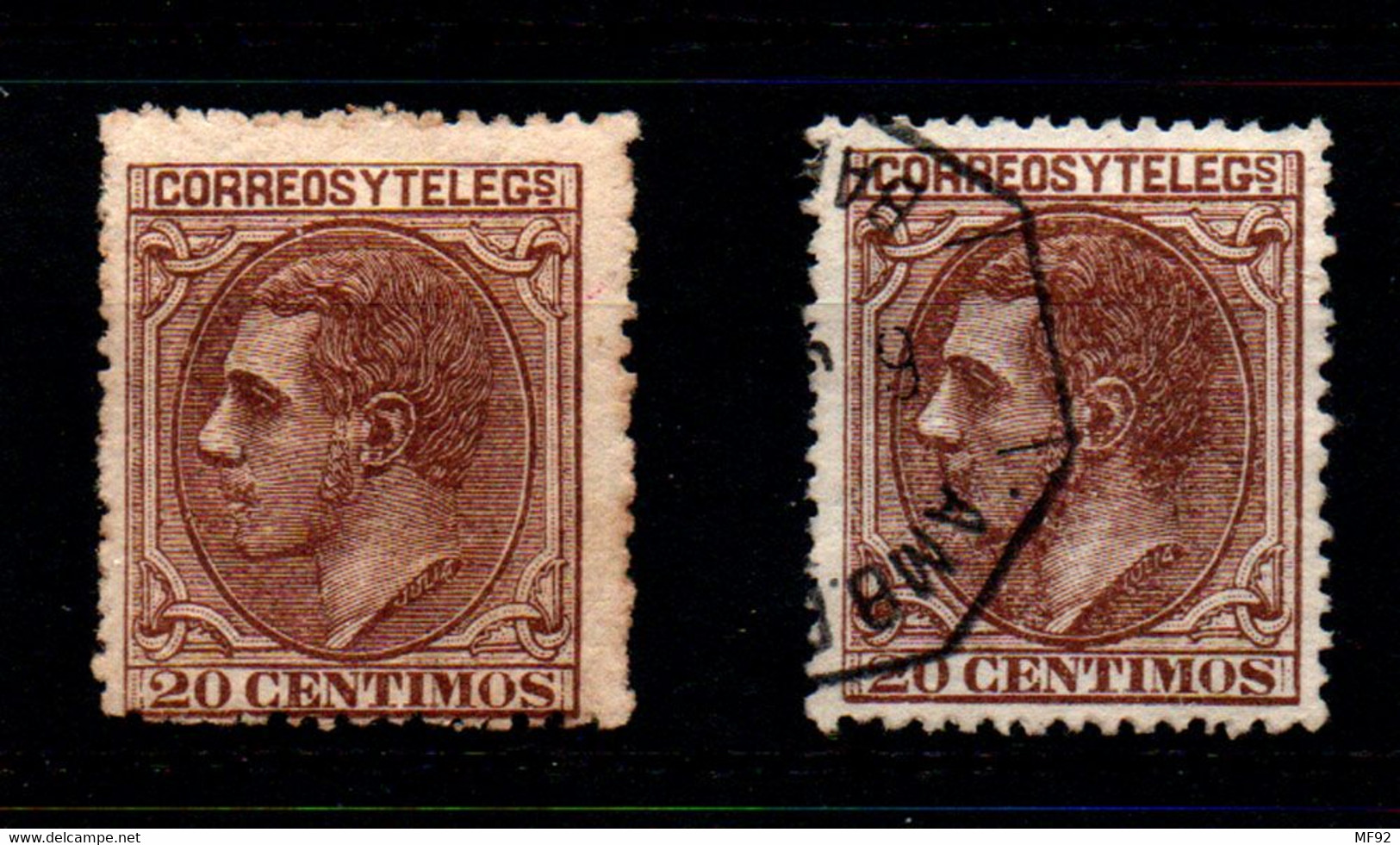 España Nº 203. Año 1879 - Unused Stamps