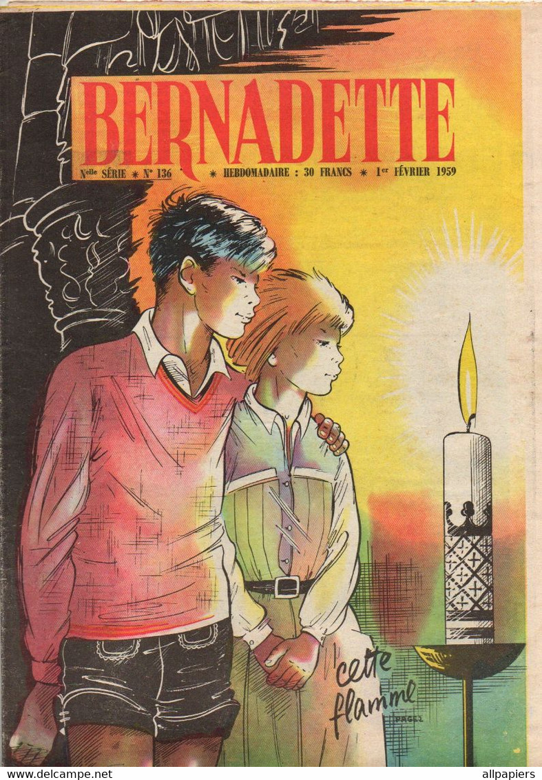 Bernadette N°136 Iles Canaries - Escapade Au Japon - A La Découverte De L'oeuvre De Dieu - Charles De Foucauld...1959 - Bernadette