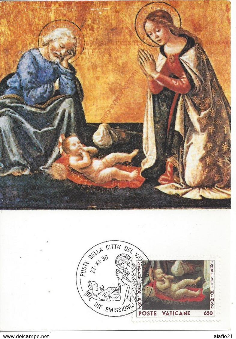 VATICAN - CARTE MAXIMUM - Yvert N° 888 - NOËL - L'ENFANT JESUS - Maximum Cards