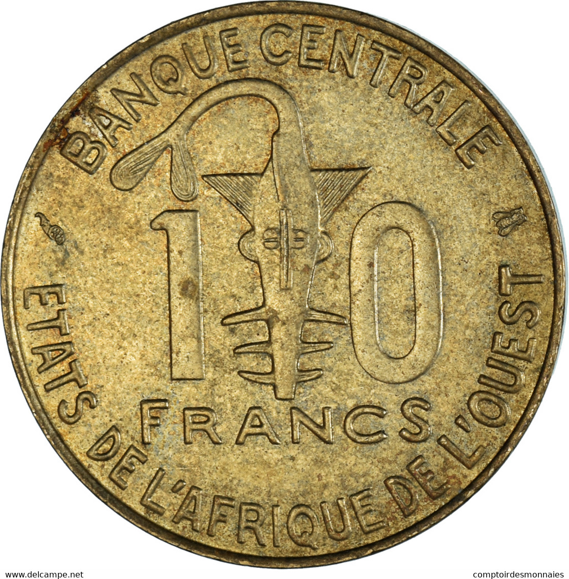 Monnaie, Communauté économique Des États De L'Afrique De L'Ouest, 10 Francs - Ivoorkust