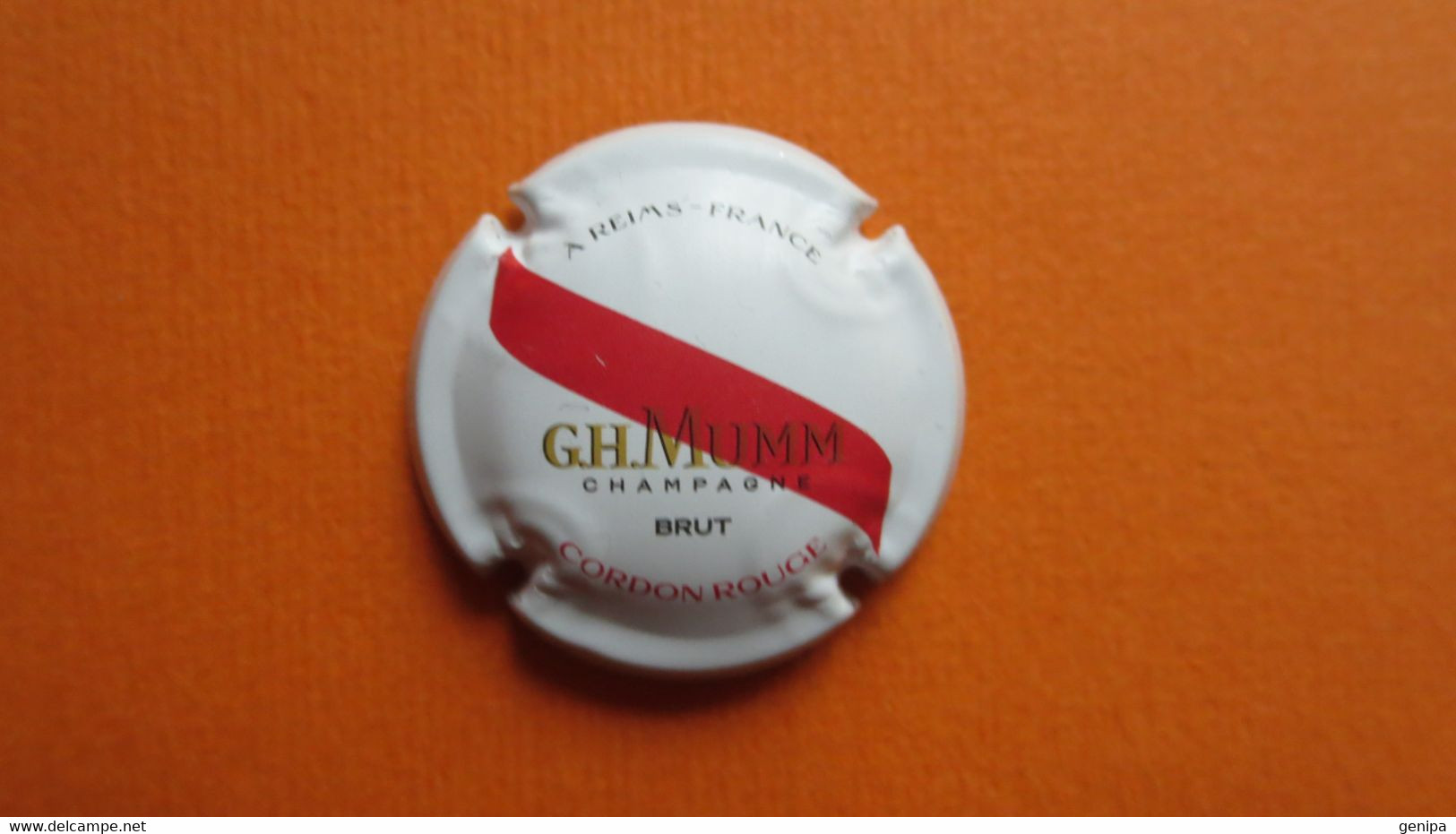 CAPSULE CHAMPAGNE G.H MUMM. Blanc Mat - Mumm GH