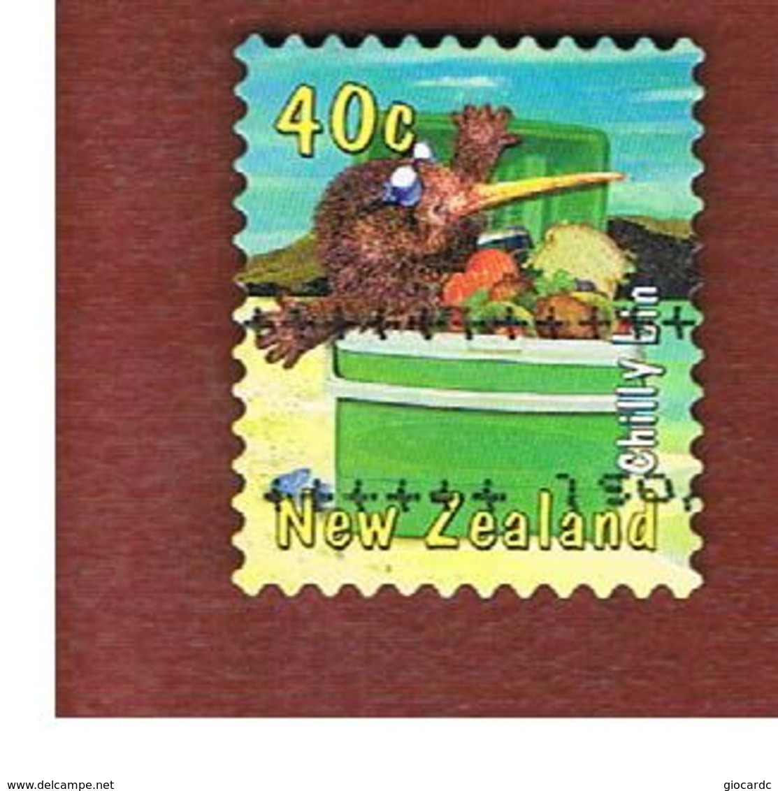 NUOVA ZELANDA (NEW ZEALAND) - SG 2318  -  2000 KIWIANA: CHILLY BIN -  USED° - Used Stamps
