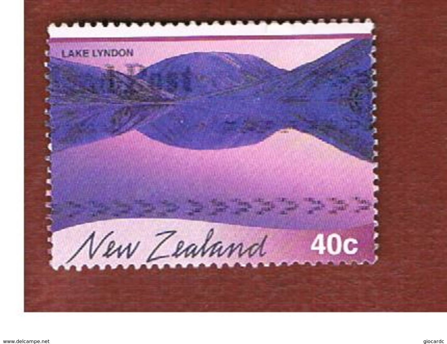 NUOVA ZELANDA (NEW ZEALAND) - SG 2336  -  2000 SCENIC REFLECTIONS: LAKE LINDON  -  USED° - Usati