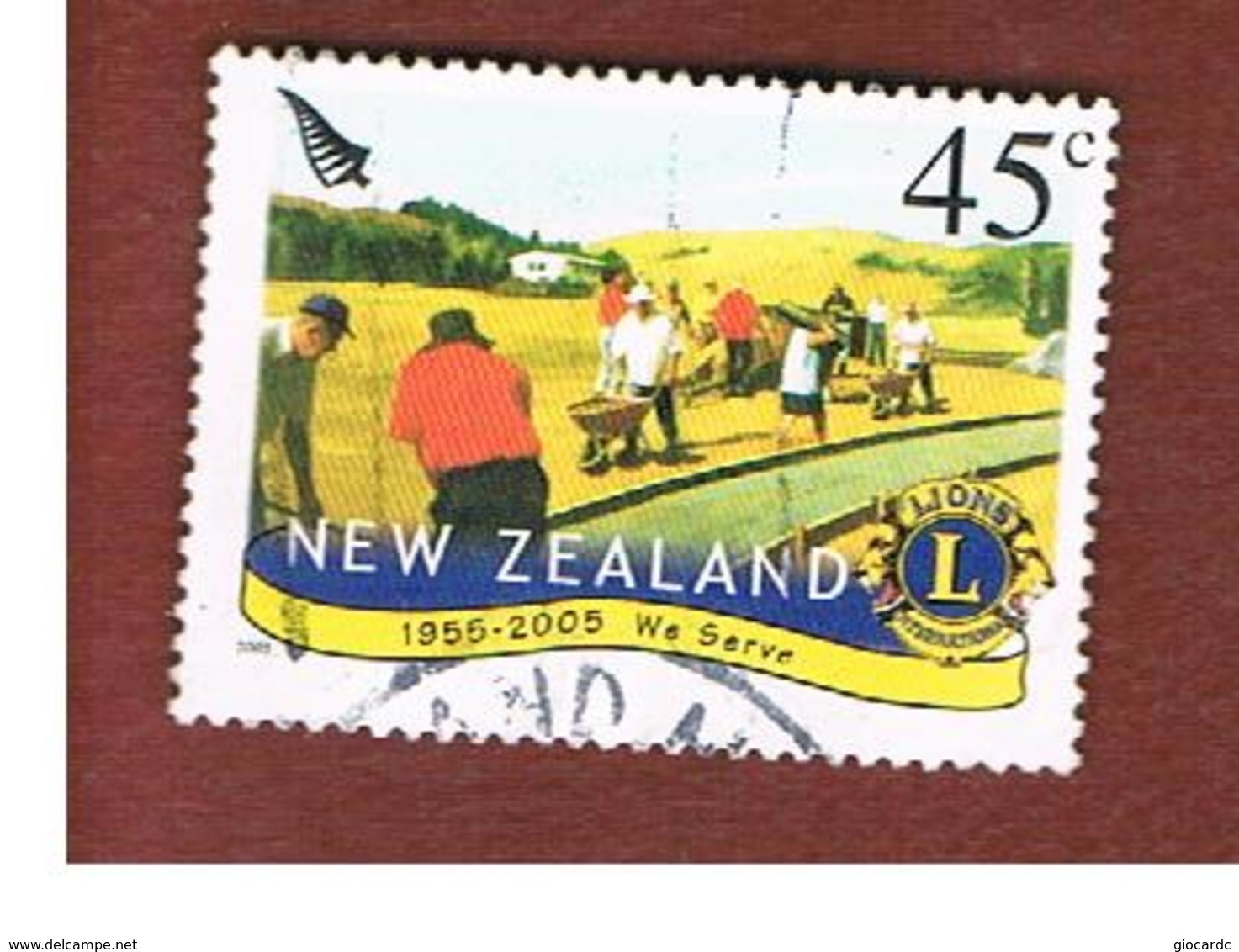 NUOVA ZELANDA (NEW ZEALAND) - SG 2765 -  2005   50^ ANNIV. LIONS -  USED° - Used Stamps