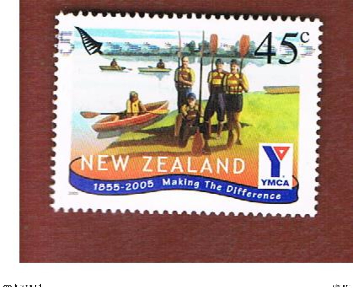 NUOVA ZELANDA (NEW ZEALAND) - SG 2766 -  2005   150^ ANNIV.  YMCA -  USED° - Gebruikt