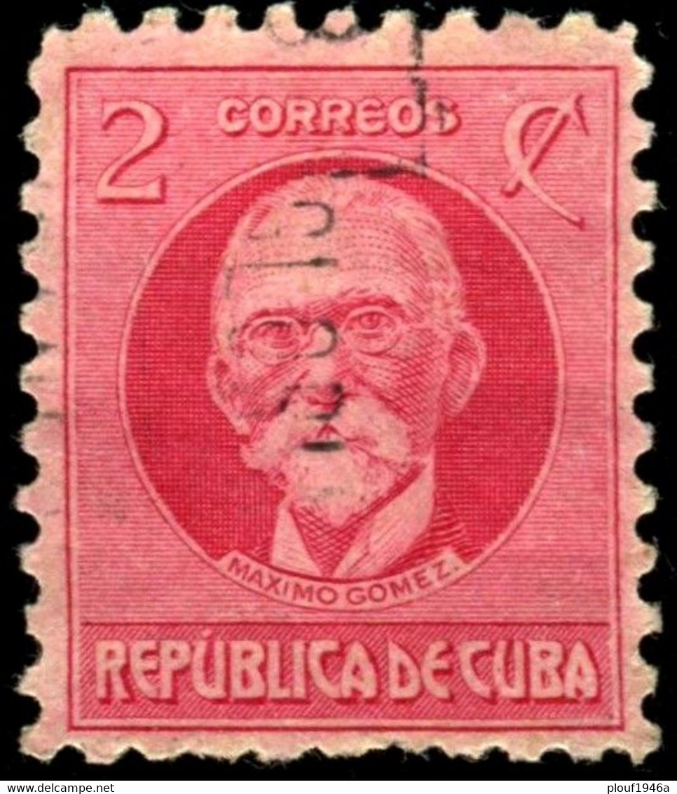 Pays : 145,2 (Cuba : République)   Yvert Et Tellier N°:    185 B  (o) - Used Stamps