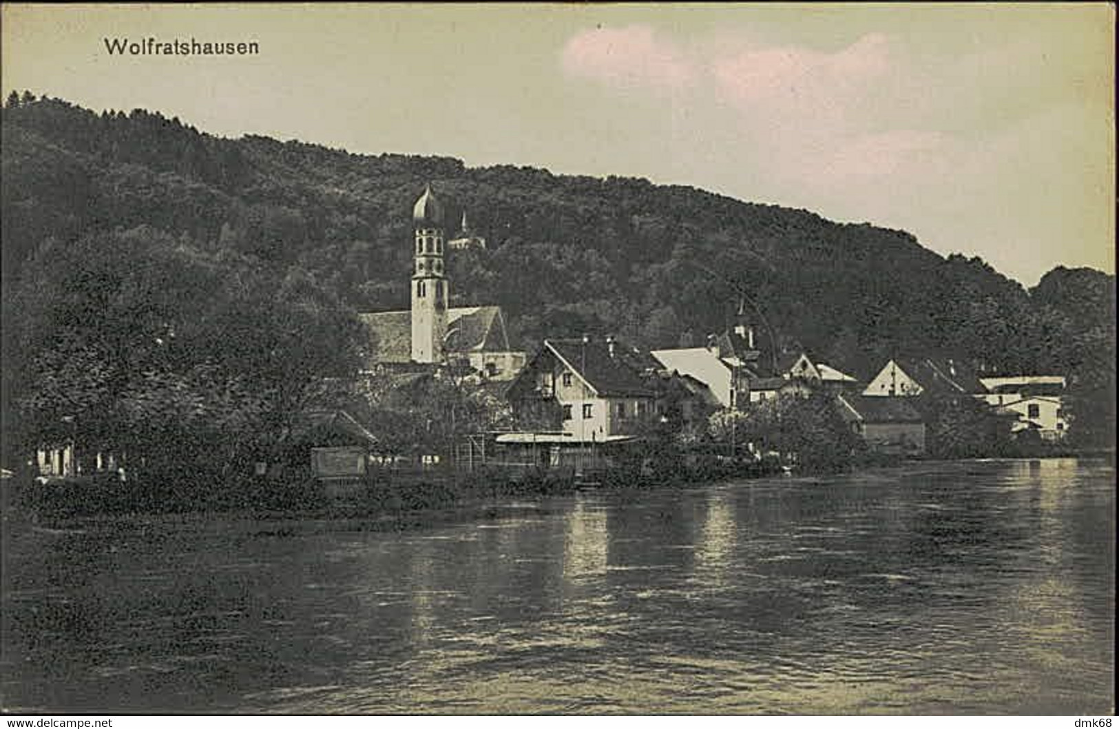 AK GERMANY -  WOLFRATSHAUSEN - VERLAG BECKER & KOLBRINGER - 1909 (15759) - Wolfratshausen